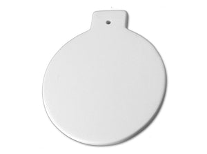 Flat round ornament